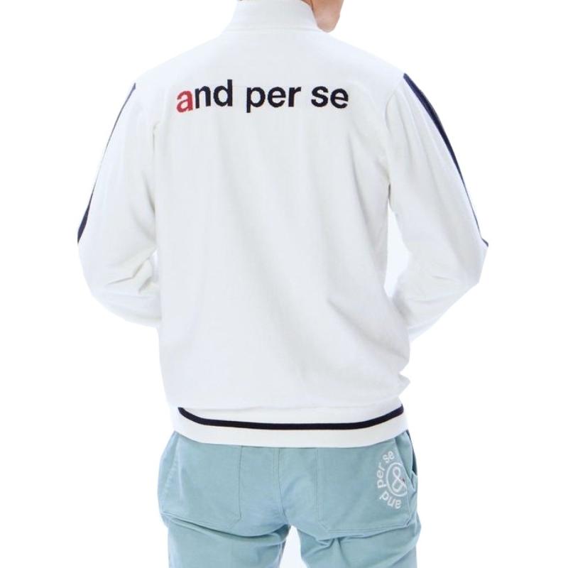 40%OFF セール アンパスィ/and per se(秋冬モデル！）防風ニットハーフ