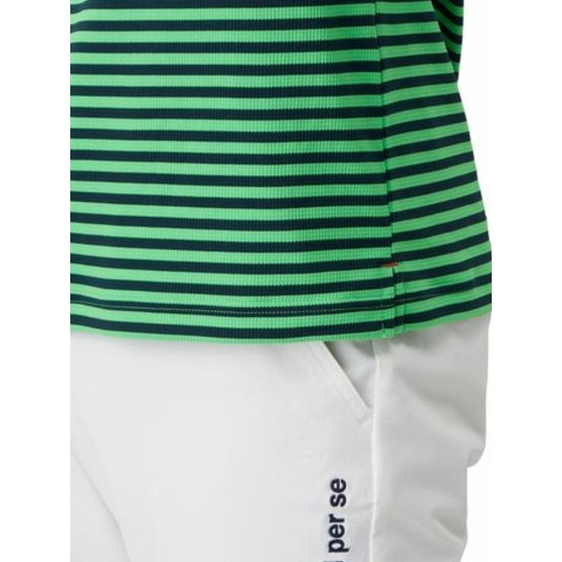 and per se 【40％OFF!セール！】アンパスィ 半袖モックシャツ