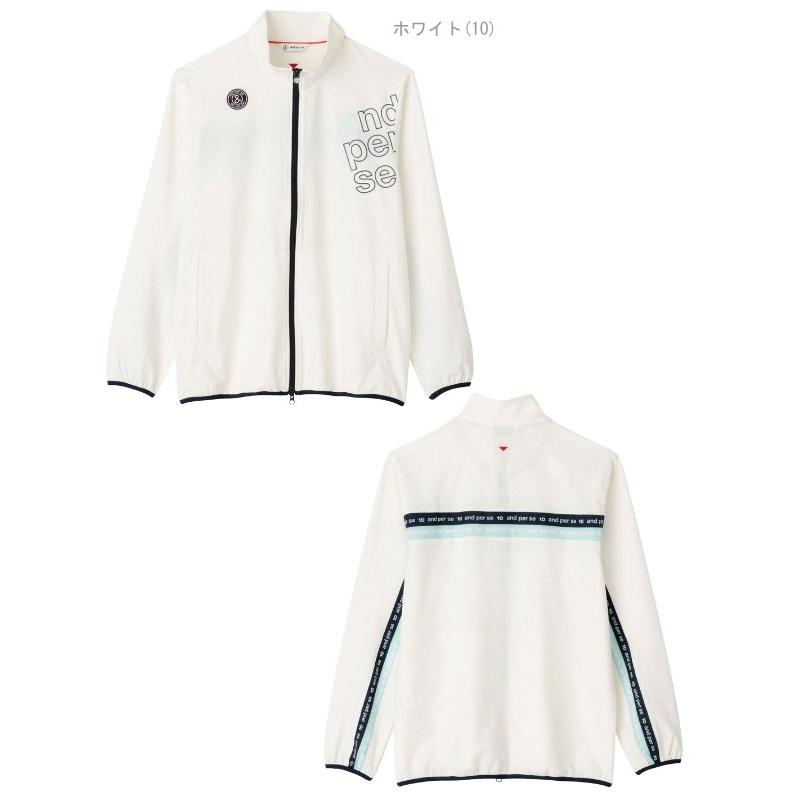 【3/1まで値引・未使用】and per se ストレッチジップアップジャケット 40％OFF！セール】アンパスィ/and per se (春モデル！）エアー