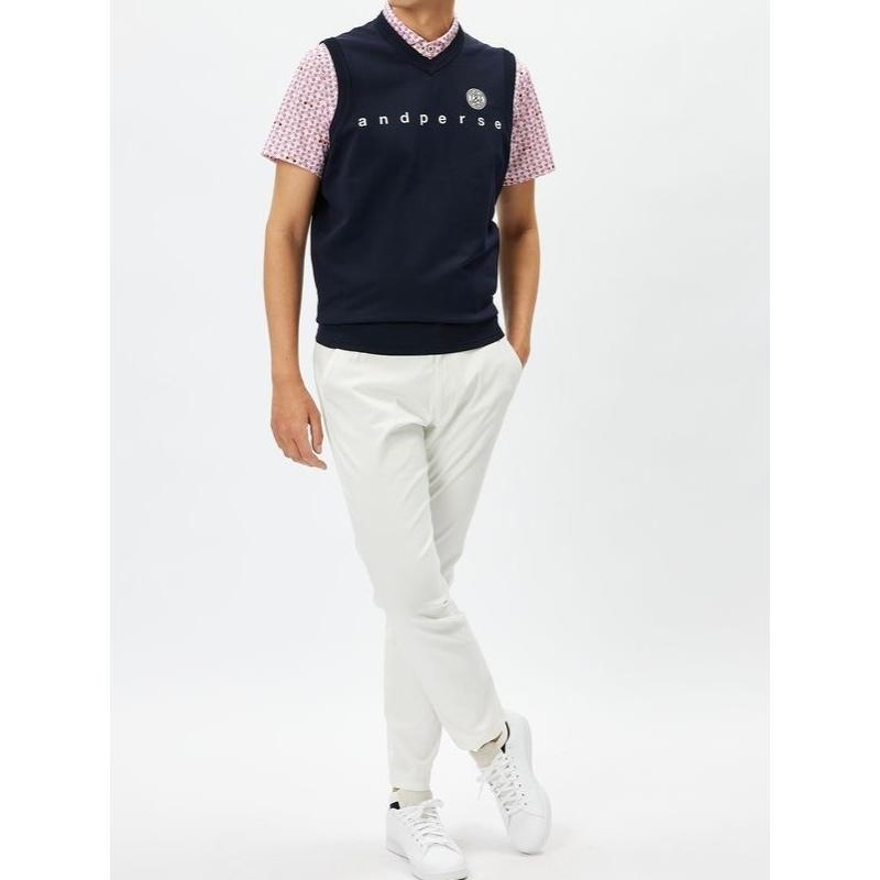 アンパスィ ゴルフ メンズ ニットベスト L 春秋 and per se 20％OFFセール！ アンパスィ ゴルフ 2024春夏新作