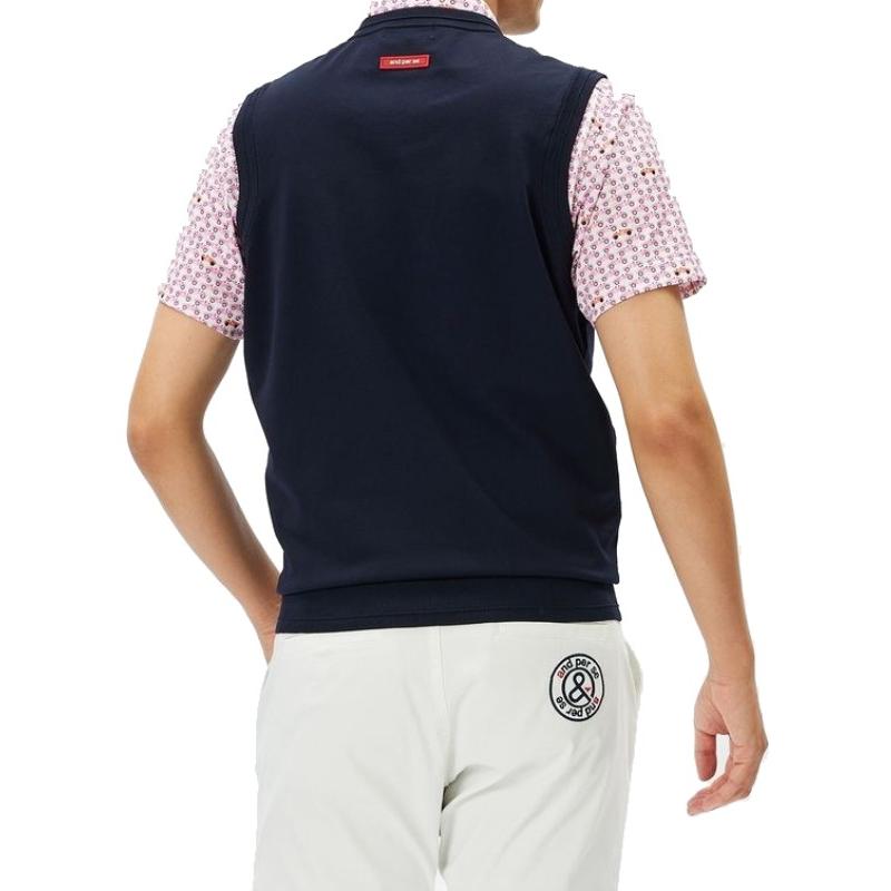 アンパスィ ゴルフ メンズ ニットベスト L 春秋 and per se 20％OFFセール！ アンパスィ ゴルフ 2024春夏新作