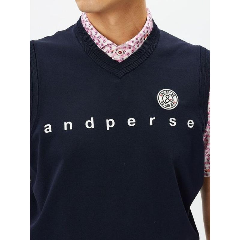 アンパスィ/and per se 2024春夏新作！ アクティブニットベスト