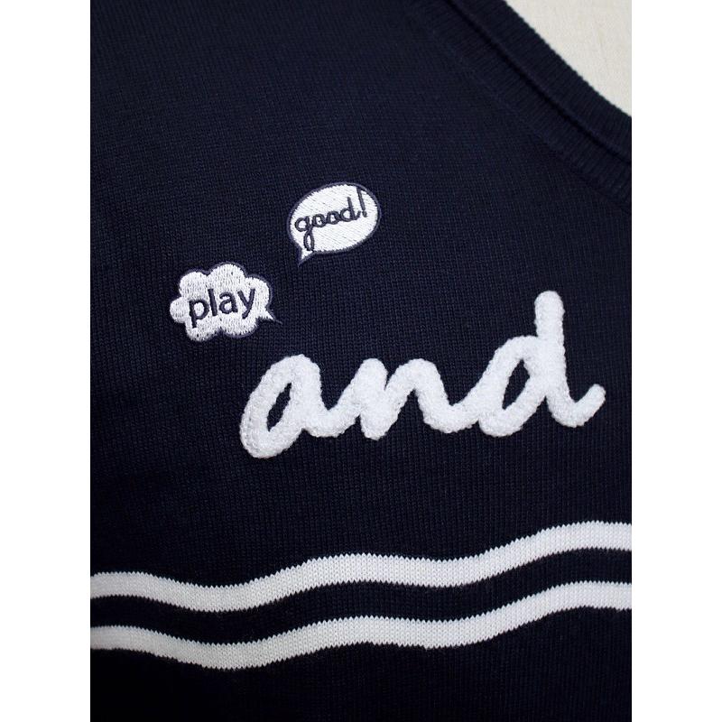 40％OFF！セール】アンパスィ/and per se(春モデル！）Vネックセーター