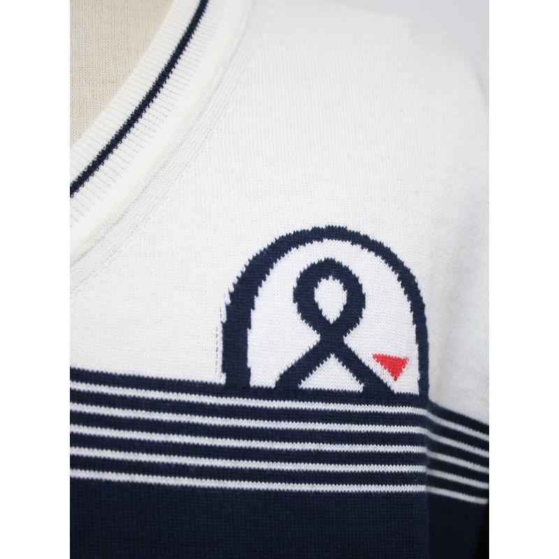 【and per se】 Vネックセーター 40％OFF！セール】アンパスィ/and per se(春モデル！）Vネック