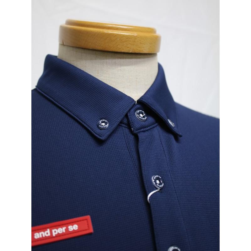 and per se アンパスィ ボタンダウンシャツ　Mサイズ 50％OFF！セール】アンパスィ/and per se 秋冬モデル ボタン
