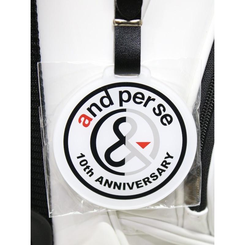 and per se★アンパスィ★9.5型★３点式★エナメル★良品★プロモデル★ 40％OFF！セール！アンパスィ/and per se (継続）キャディバック