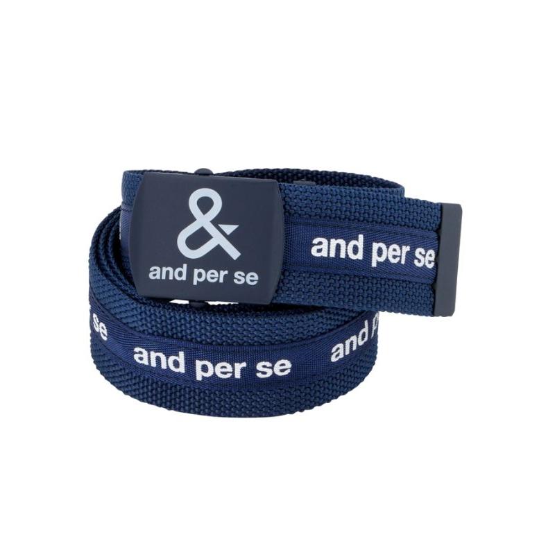 アンパスィ/and per se (2021秋冬新作！）テープベルト（メンズ