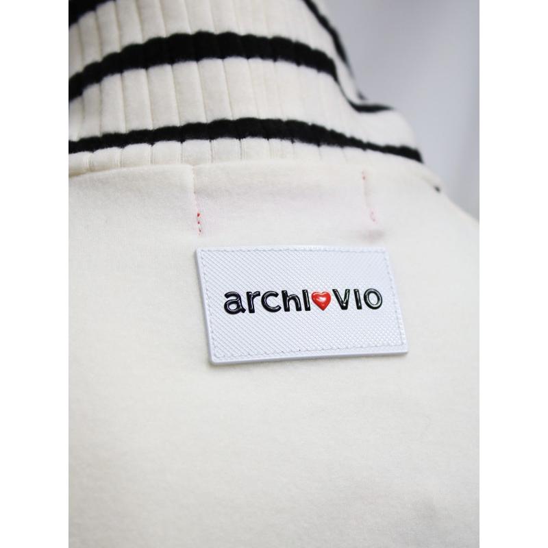 40％OFF！セール！】アルチビオ archivio ボーダー ハイネック プル