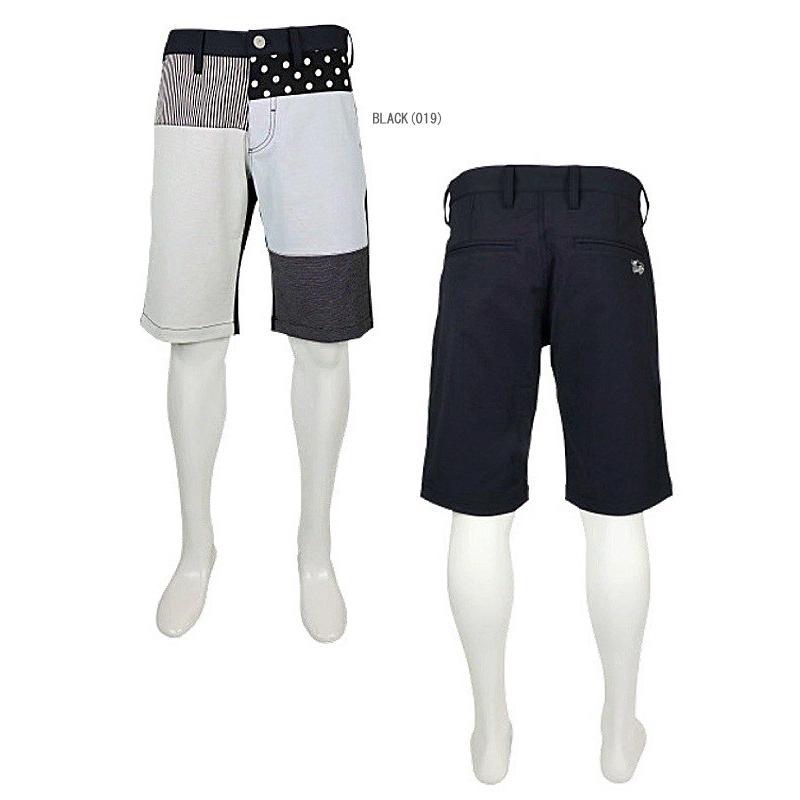 DANCEWITH DRAGONパッチワークショートパンツ サイズ2 新品未使用 ダンスウィズドラゴン DANCE WITH DRAGON (春夏！) ショートパンツ