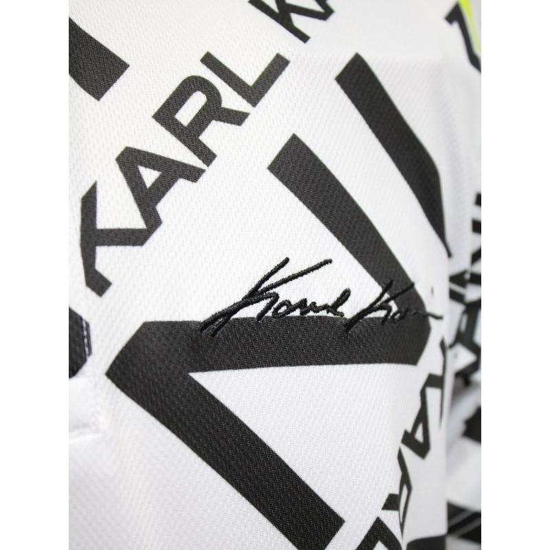 KARL KANI ゴルフ　セットアップ 　ホワイトメッシュ　カール　カナイ KARL KANI ゴルフ セットアップ ホワイトメッシュ カール カナイ