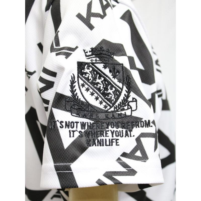 KARL KANI ゴルフ　セットアップ 　ホワイトメッシュ　カール　カナイ KARL KANI ゴルフ セットアップ ホワイトメッシュ カール カナイ