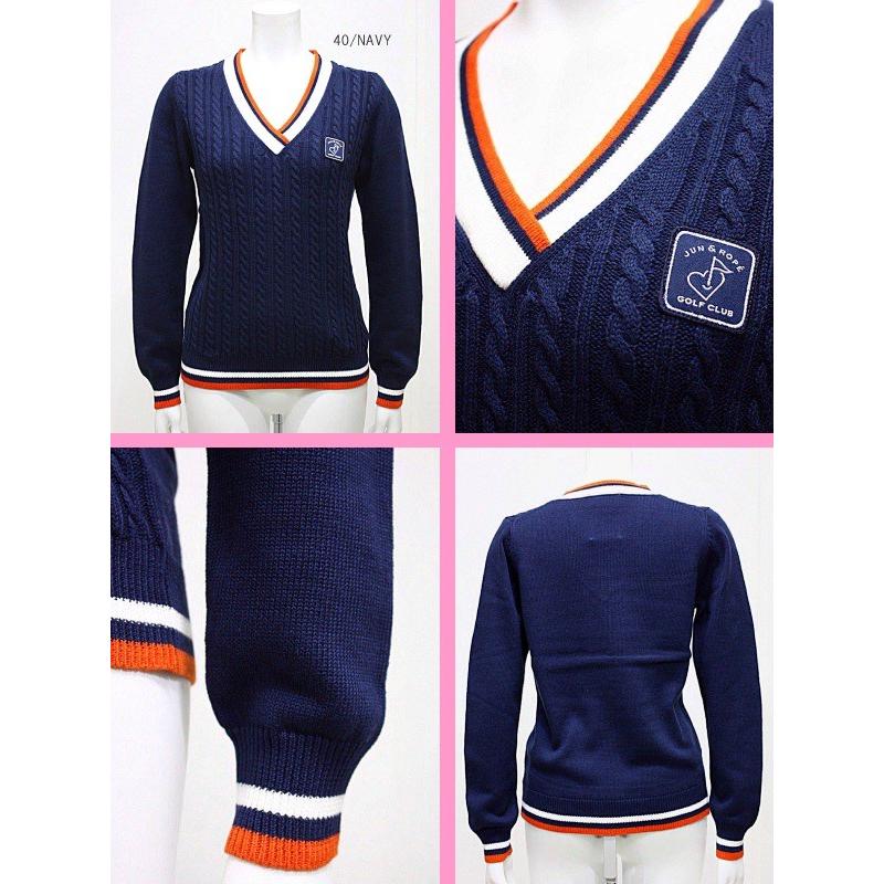 JUN&amp;ROPE’ - 値下げ　JUN&amp;ROPE（ジュン&amp;ロペ）セーター 新品】JUN&ROPE ジュン アンド ロペ ERM-61200 ニット セーター