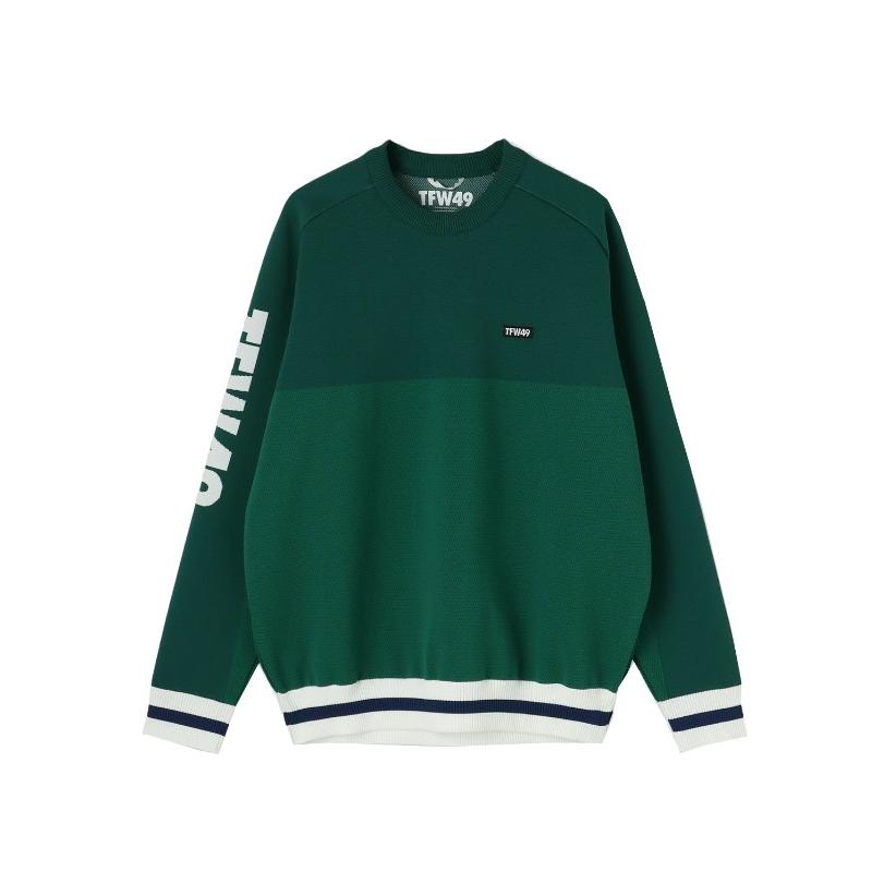 TFW49 レディース ROUND NECK Knit TFW49 / ティーエフダブリュー（2023秋冬新作！）ROUND NECK KNIT 長袖