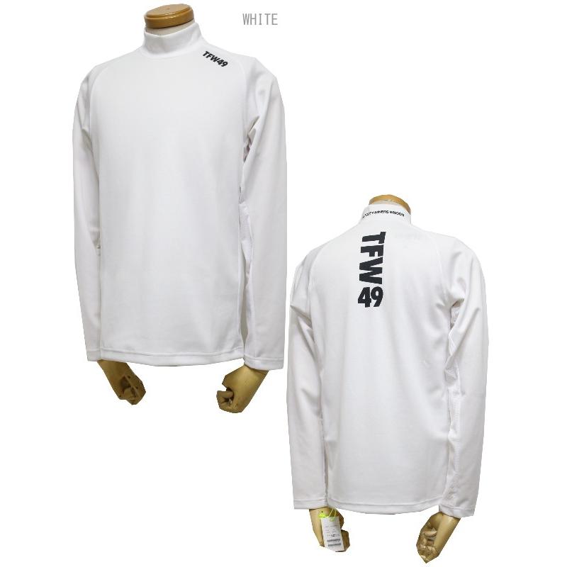 TFW49 / ティーエフダブリュー（2023秋冬新作！）LS SIDE MESHMOCKNECK