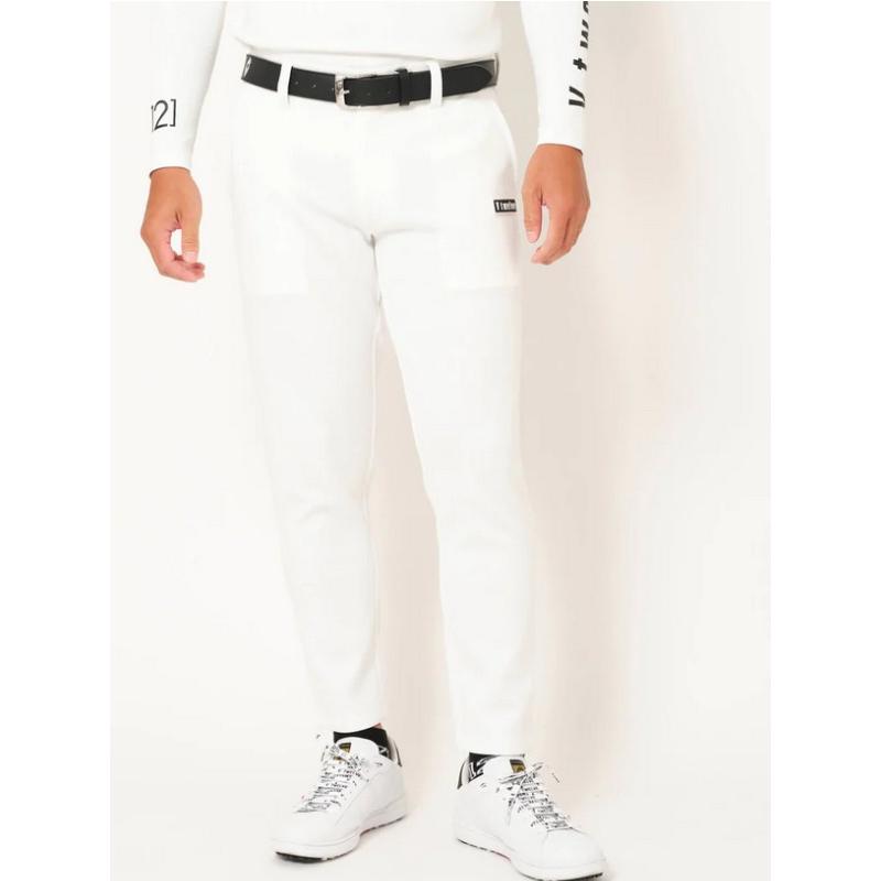 V12 ゴルフ V TWELVE（2023春夏新作！）BACK LINE PANTS ロングパンツ