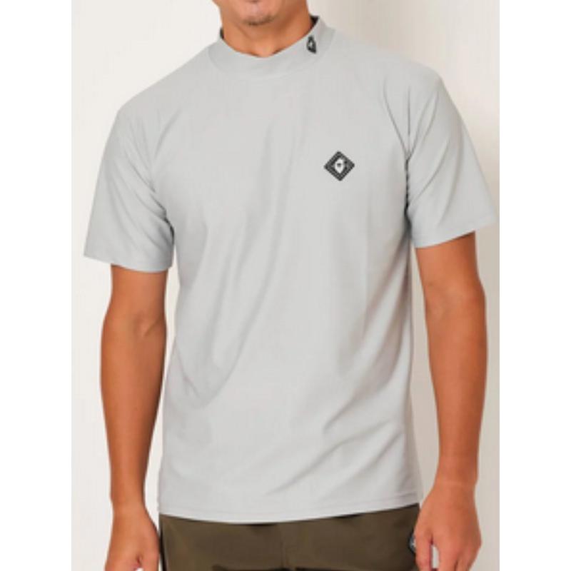 V TWELVE ゴルフウェア　半袖モックネック 新品】ヴィトゥエルヴ ゴルフ メンズ 半袖 モックネック 黒 L