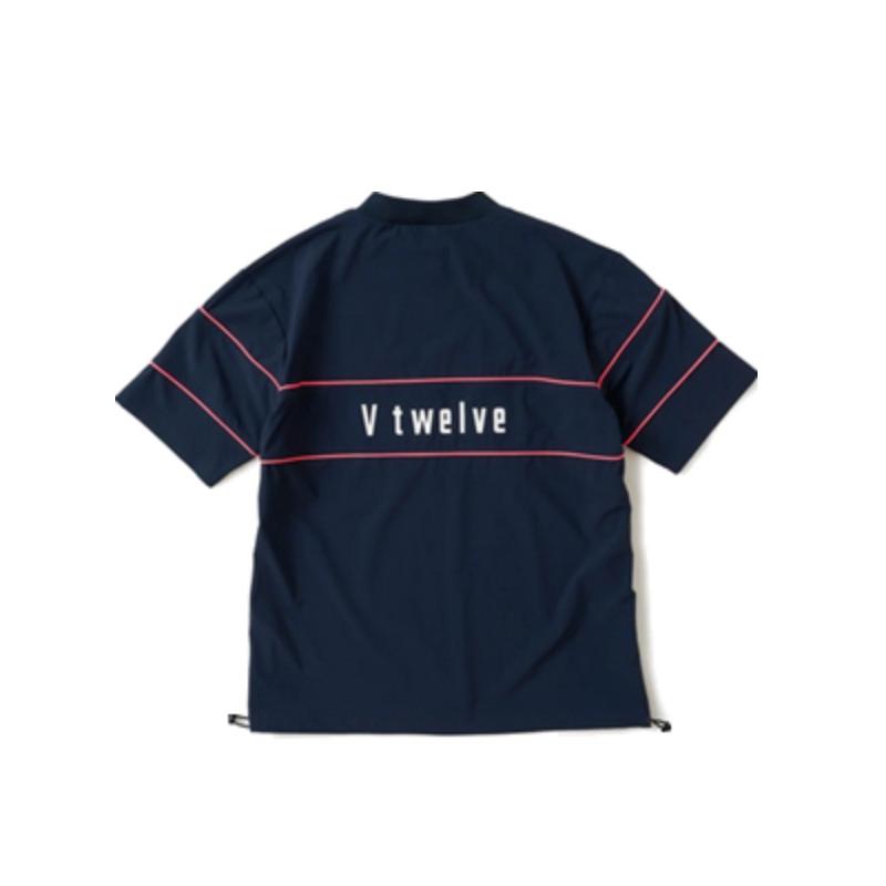 departure【美品】V12 半袖モックネックシャツ V12 ゴルフ V TWELVE（2026春夏新作！）SNEAK MOCK メンズ 半袖 モック