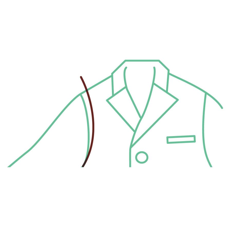 ジャケットのお直し 肩巾つめ（裏地なし） |  | 02