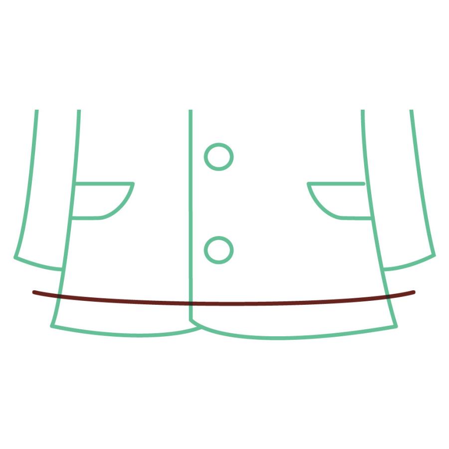 ジャケットのお直し 着丈つめ（センターベント付き） |  | 02