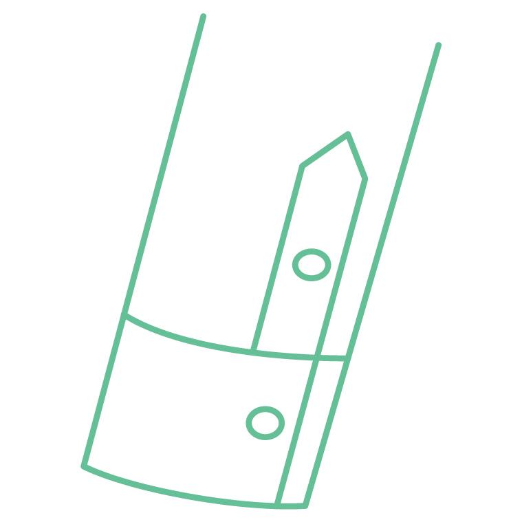 シャツ・ブラウスのお直し 袖丈つめ（短冊カフス移動） |  | 02