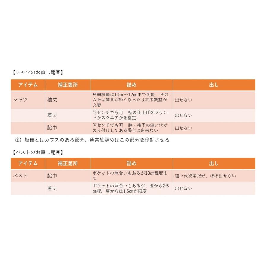 シャツ・ブラウスのお直し 着丈つめ（三つ折りステッチ） |  | 03