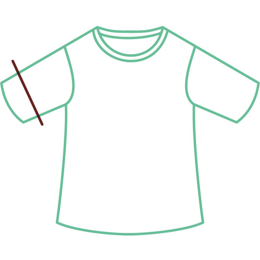 シャツ・ブラウスのお直し Tシャツ袖丈つめ |  | 02