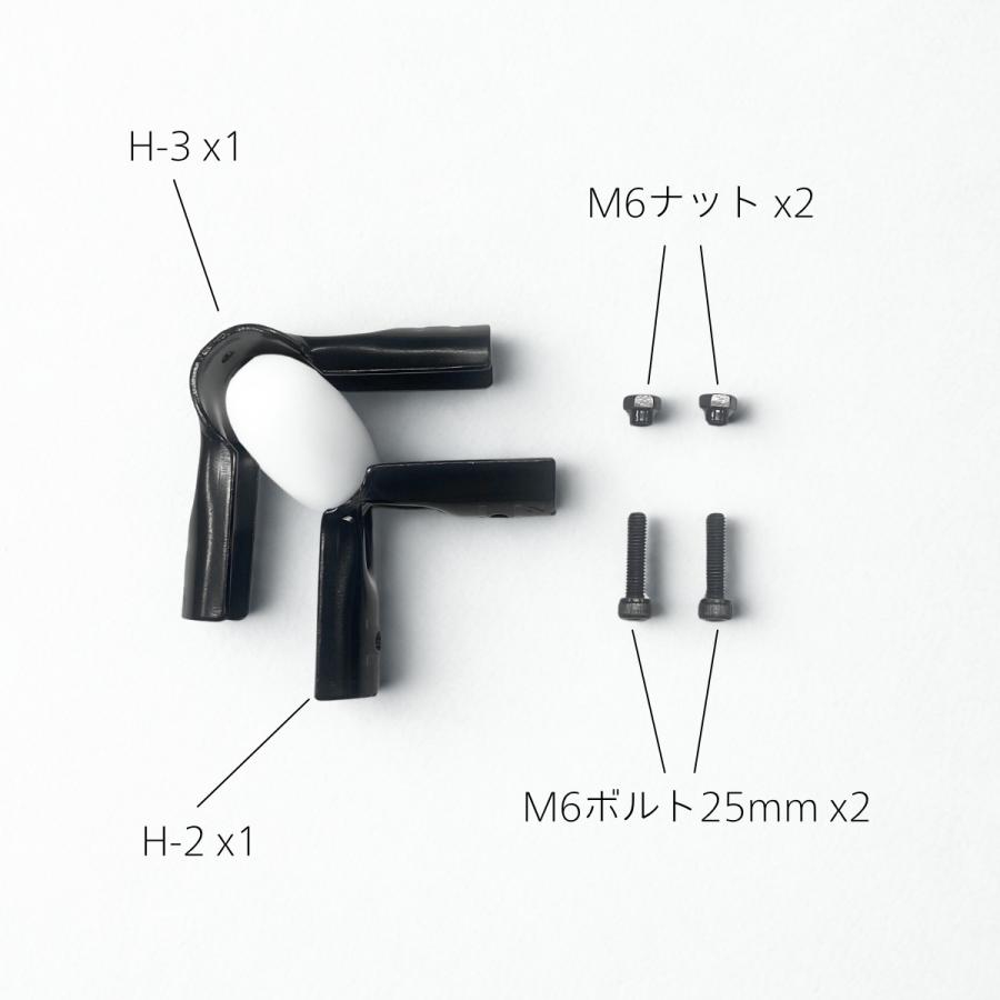 NTY メタルジョイント NTY-2B ブラック Φ28mm用 (イレクターメタル