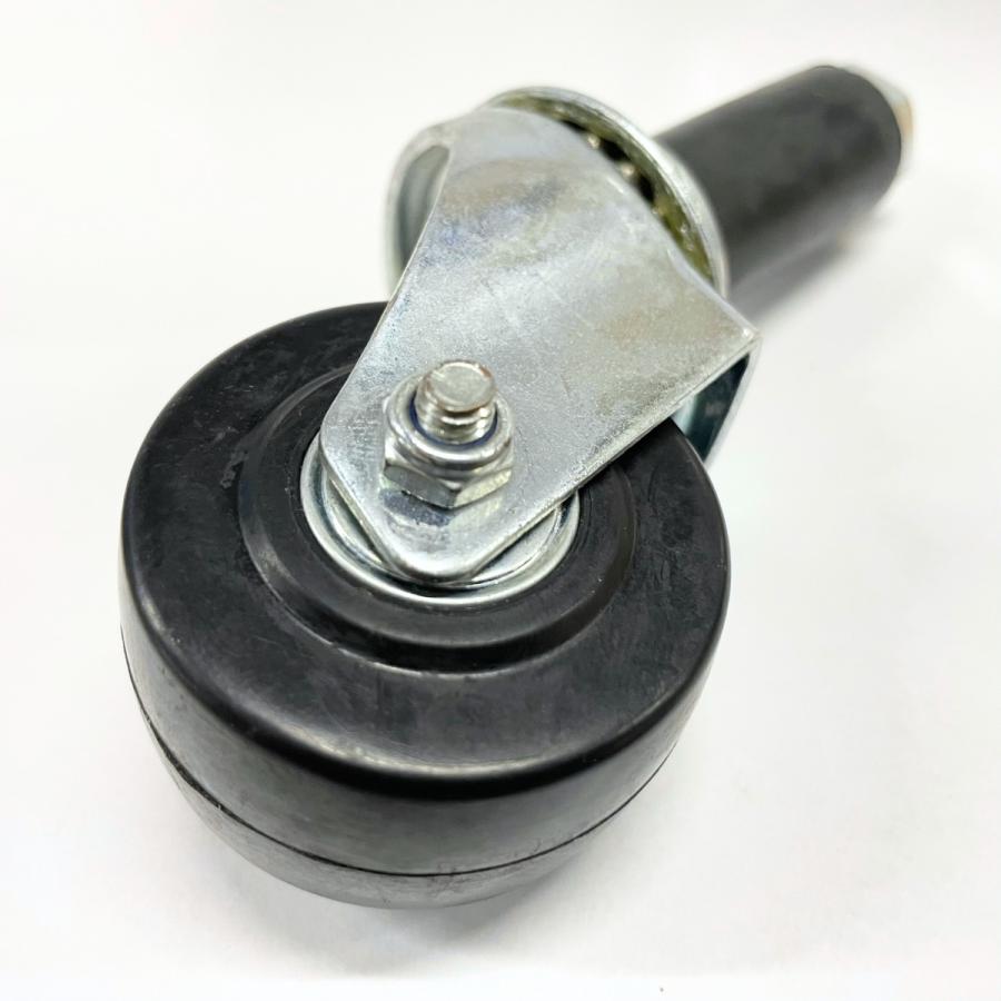 キャスター タイヤ径 50mm タイヤ幅 30mm 車輪 コマ 差し込み式 (NTY