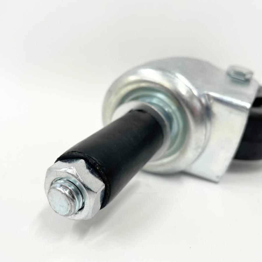 キャスター タイヤ径 75mm タイヤ幅 32mm 車輪 コマ 差し込み式 (NTY