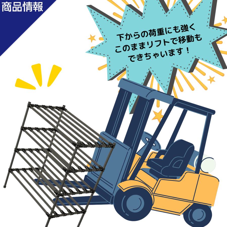 NTY スチールラック 幅100cm 高さ151cm 奥行55cm 3段 組立 DIY 収納棚