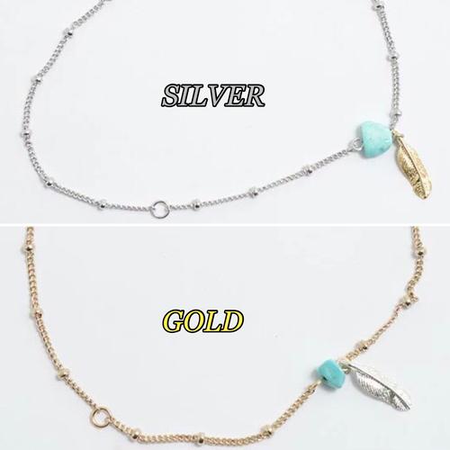 k16gpチェーン アンクレット ホヌ シェルターコイズ シルバーアクセサリー k16gpチェーン アンクレット ホヌ シェルターコイズ シルバー