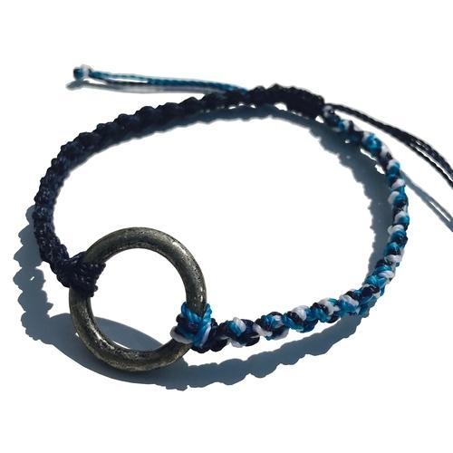 【最高品質】アンクレット　メンズ　レディース　2color アンクレット メンズアンクレット つけっぱなし シンプル コード