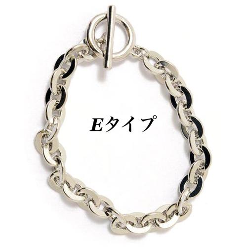 ブレスレット メンズ チェーンブレスレット シルバー マンテル