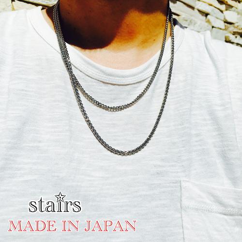 ネックレス メンズ チェーン シルバー シンプル 喜平 ベネチアン