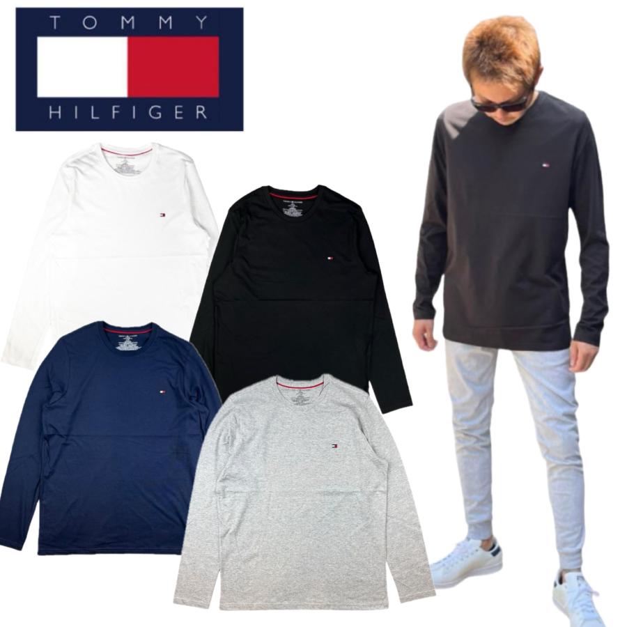 TOMMY HILFIGER トミーヒルフィガー ロンT 長袖 Tシャツ 刺繍 TOMMY HILFIGER トミーヒルフィガー ロンT 長袖 Tシャツ 刺繍