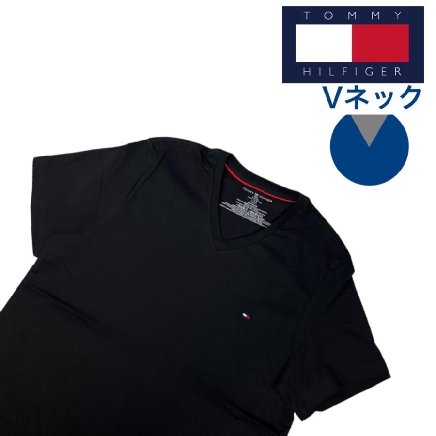 トミーヒルフィガー Tommy Hilfiger 半袖 Tシャツ 09T3139/09T3140 クルーネック Vネック コア フラッグ カットソー TOMMY HILFIGER CORE FLAG TEE｜staiwan｜19