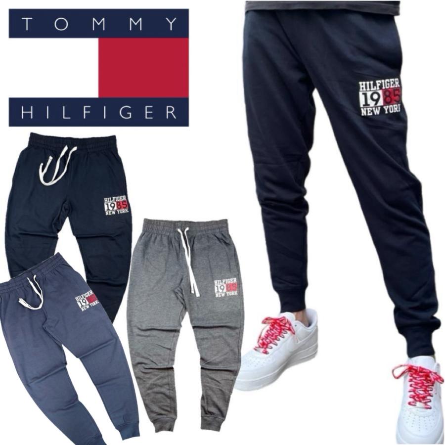 (新品) US トミーヒルフィガー 大人気 スウェットパンツ TOMMY HILFIGER スウェットパンツ ジャージ マルチカラーモノグラム