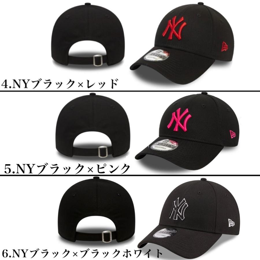 ニューエラ Newera キャップ 帽子 LA ドジャース ナインフォーティ ヤンキース NYY 野球チーム 940 ベースボールキャップ NEWERA 9FORTY LEAGUE BASIC CAP｜staiwan｜04