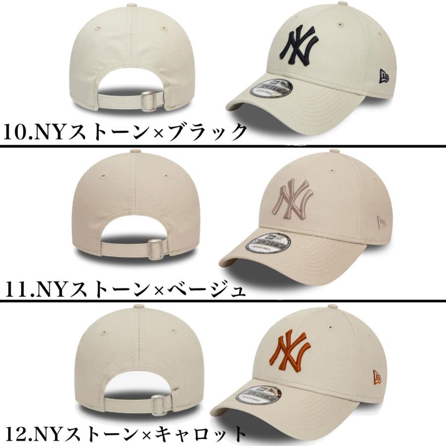 ニューエラ Newera キャップ 帽子 LA ドジャース ナインフォーティ ヤンキース NYY 野球チーム 940 ベースボールキャップ NEWERA 9FORTY LEAGUE BASIC CAP｜staiwan｜06