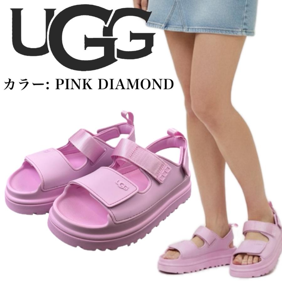 UGGスポーツサンダル◇23.5-24cm UGG（アグ） スポーツサンダル 厚底 1152813 ゴールデングロウ
