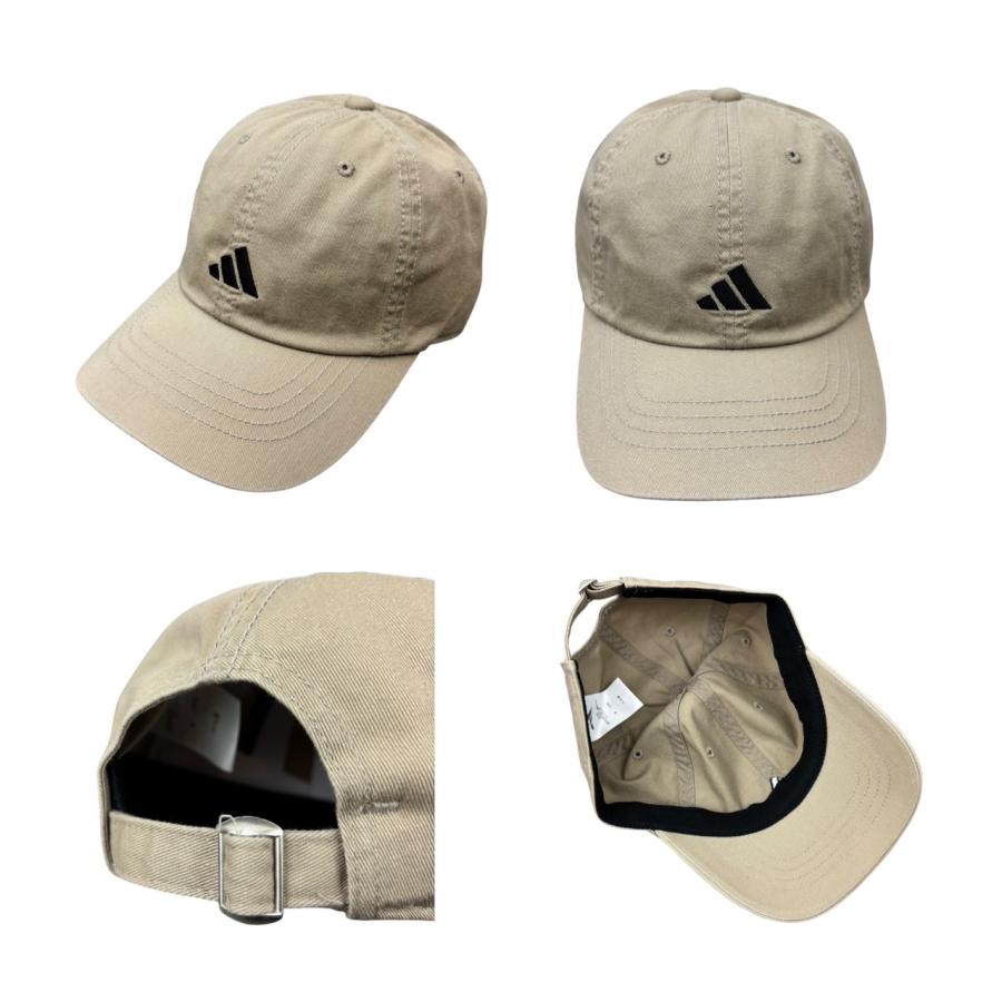 adidas（アディダス） キャップ 帽子 刺繍ロゴ ベースボール ツイル