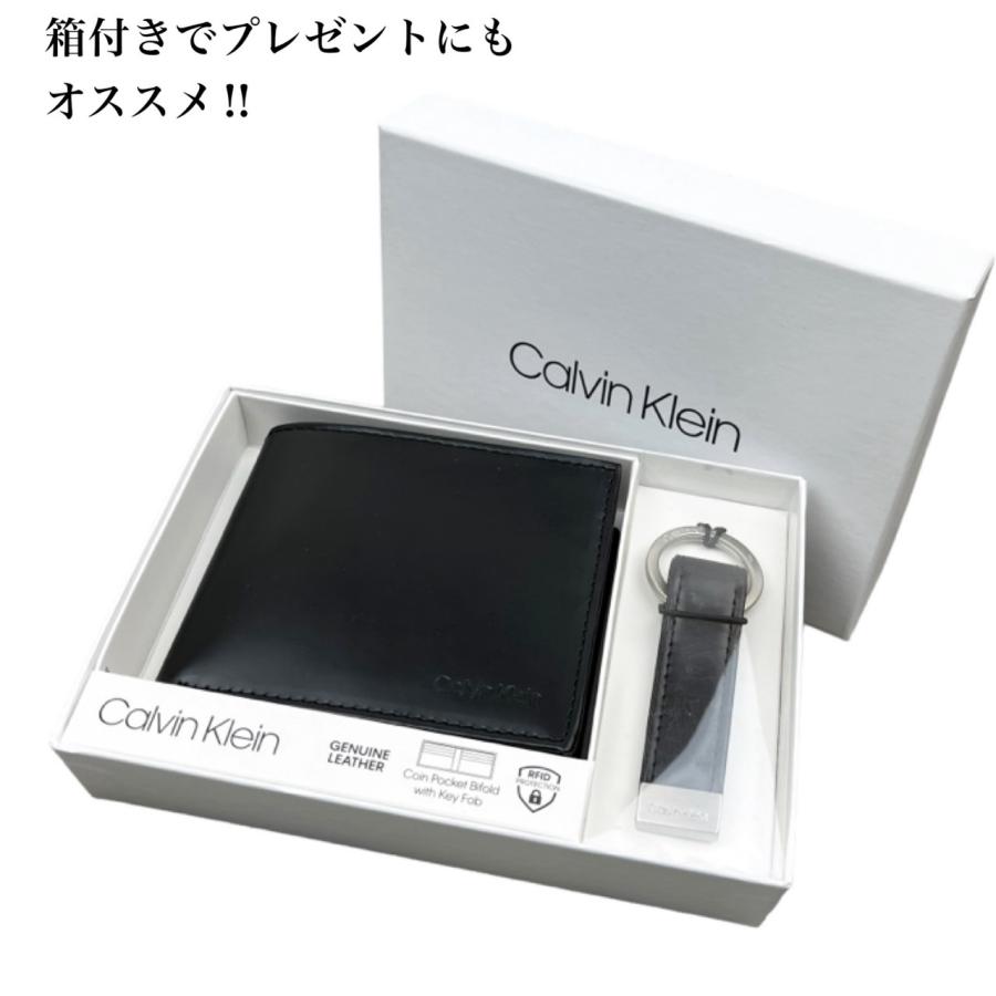 Calvin Klein カルバンクライン 財布 キーリング 2点セット メンズ 