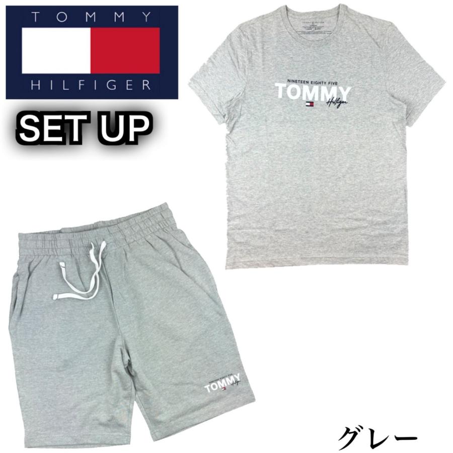 トミーヒルフィガー セットアップ 09T4509/4501 ネイビー Lサイズ トミーヒルフィガー セットアップ 09T4509/4501 ネイビー L