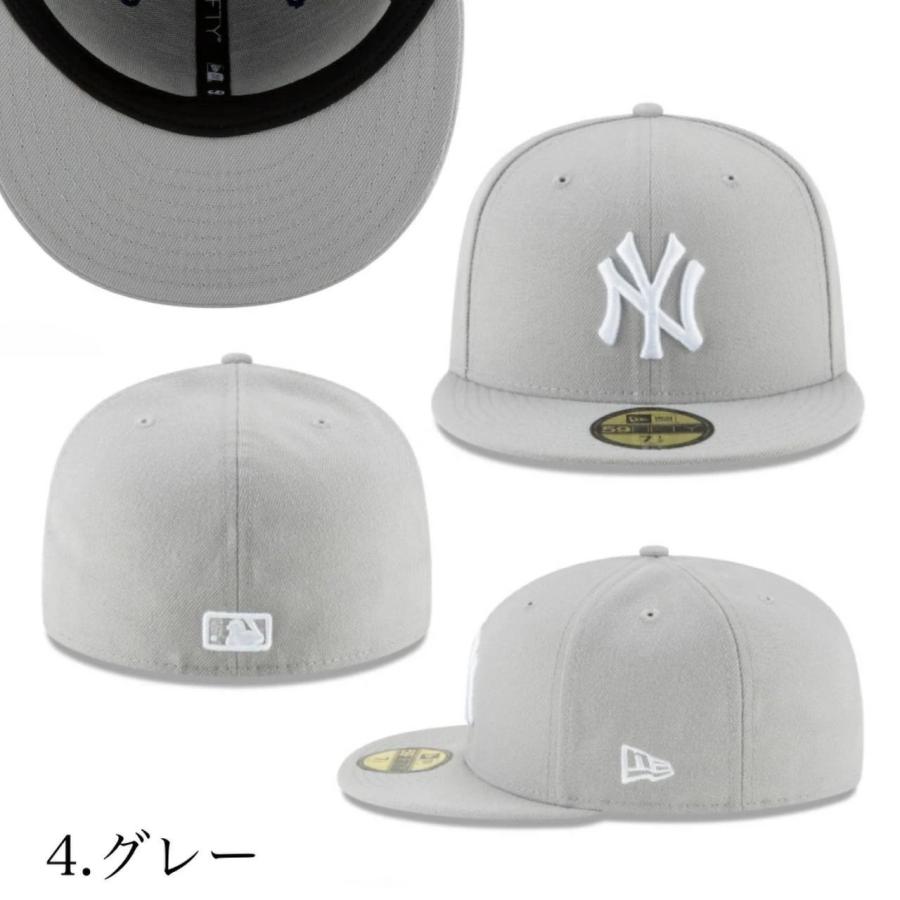 ニューエラ Newera 帽子 59FIFTY キャップ ヤンキース LA ドジャース フラットバイザー 5950 メンズ レディース メジャーリーグ 大人 MLB チーム NEWERA 59FIFTY｜staiwan｜20