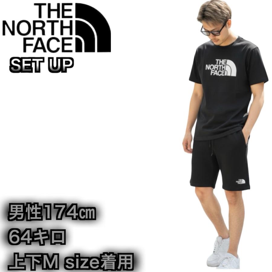 ザ ノースフェイス セットアップ  半袖 Tシャツ 2点セット NF0A8B6J/NF0A8GQB 上下 ボトムス ハーフドーム ロゴ ハーフパンツ プリントロゴ THE NORTH FACEの画像