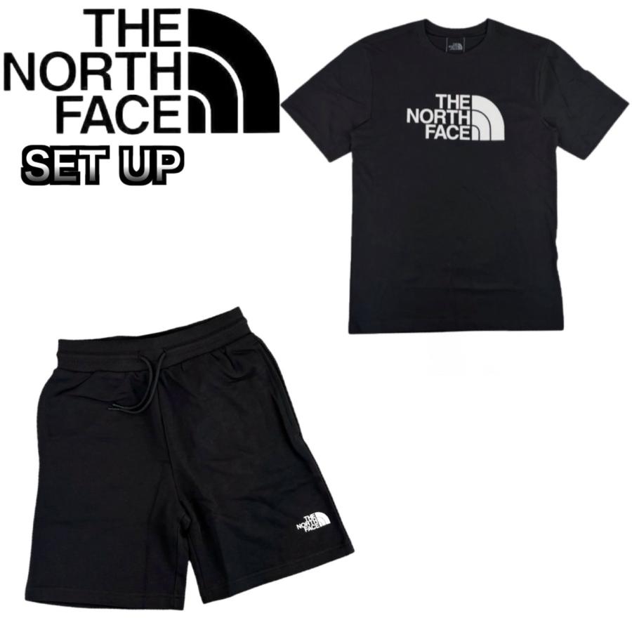 ザ ノースフェイス セットアップ  半袖 Tシャツ 2点セット NF0A8B6J/NF0A8GQB 上下 ボトムス ハーフドーム ロゴ ハーフパンツ プリントロゴ THE NORTH FACEの画像