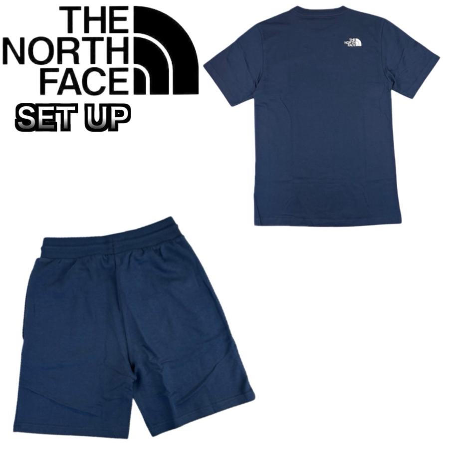 ザ ノースフェイス セットアップ  半袖 Tシャツ 2点セット NF0A8B6J/NF0A8GQB 上下 ボトムス ハーフドーム ロゴ ハーフパンツ プリントロゴ THE NORTH FACEの画像