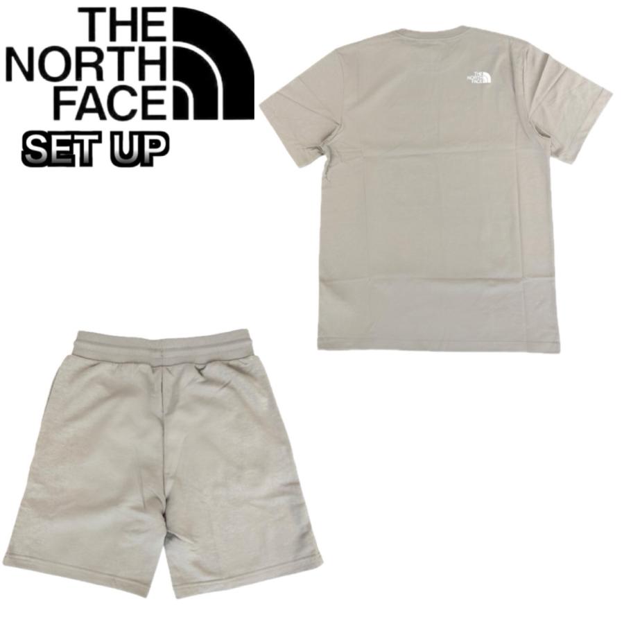 ザ ノースフェイス セットアップ  半袖 Tシャツ 2点セット NF0A8B6J/NF0A8GQB 上下 ボトムス ハーフドーム ロゴ ハーフパンツ プリントロゴ THE NORTH FACEの画像