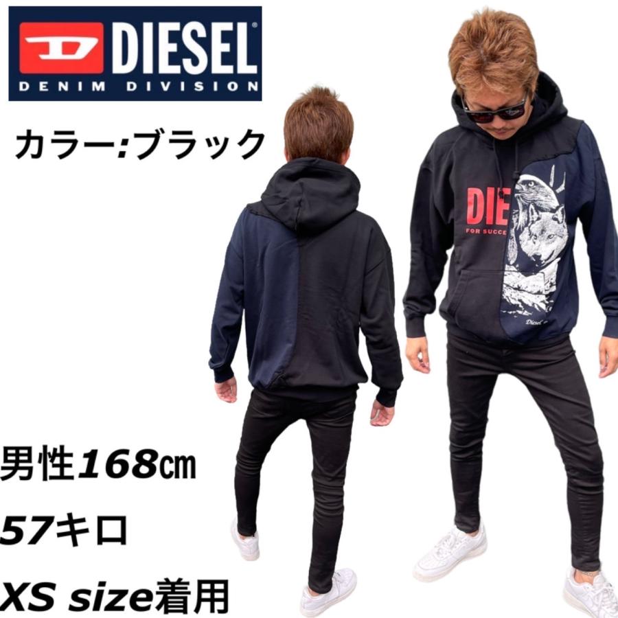 ディーゼル Diesel パーカー メンズ プルオーバー A01840-0KAZV カラー