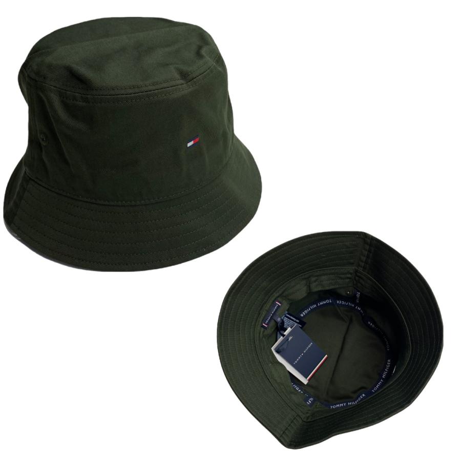 トミーヒルフィガー バケット ハット フラグ ロゴ 帽子 男女兼用 AM0AM07344 小物 アクセサリーTOMMY HILFIGER